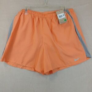 Nike CZ9062-871 XXL Mens Shorts Running Athletic Orange 5"